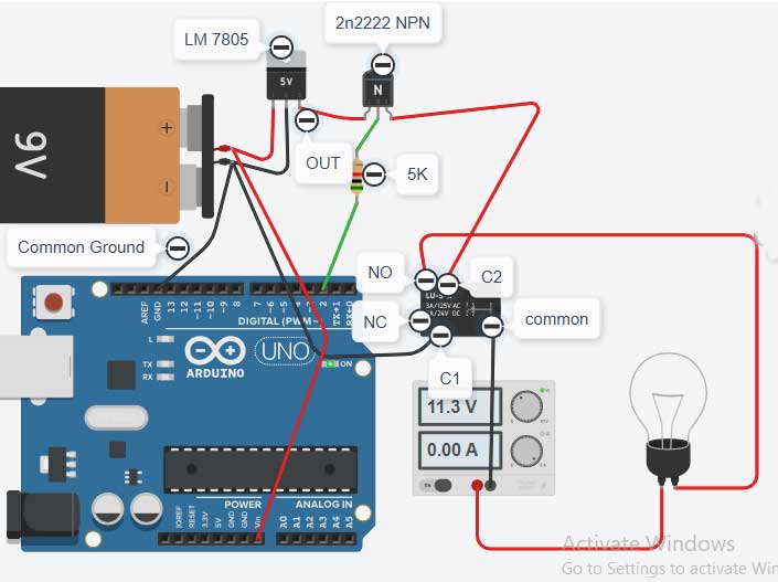 Circuit Diagram To Use Arduino With Relay
